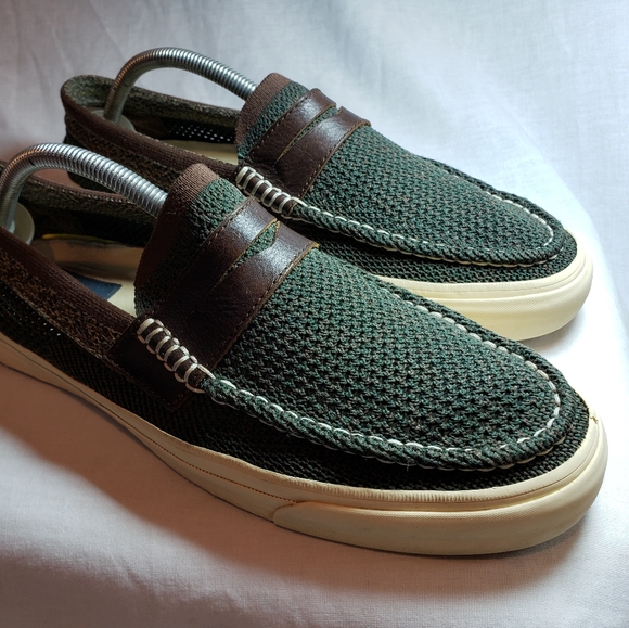 Cole Haan Pinch Weekender LX Stitchlite Loafer  Green/Brown C28373 Mens Sz 10 M main image 9